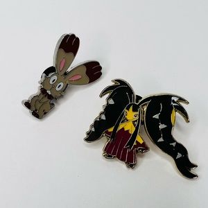Pokémon Pins: Bunnelby and Mega Mawile